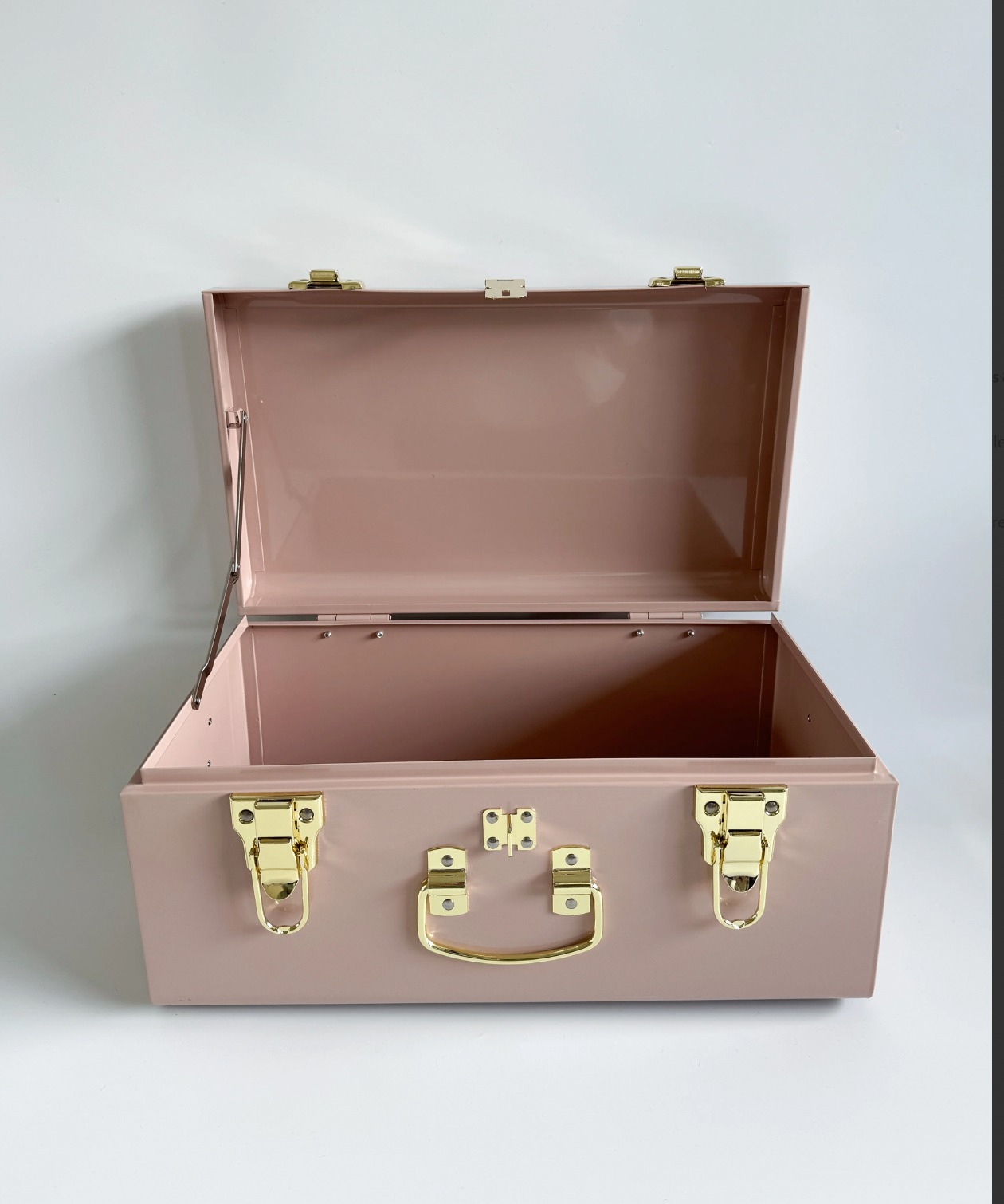 Pink Keepsake Trunk filled