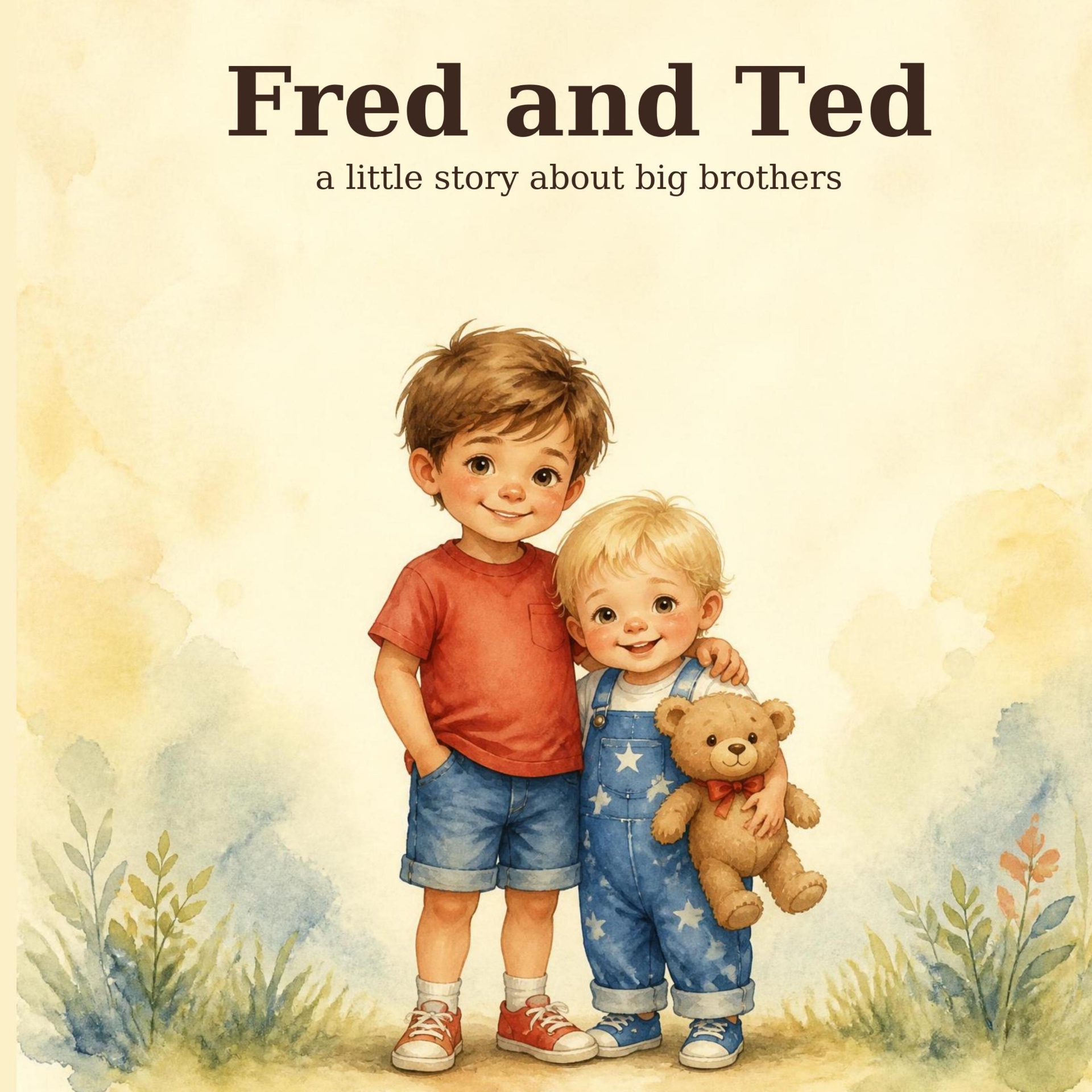 Fred and Ted — children's book cover